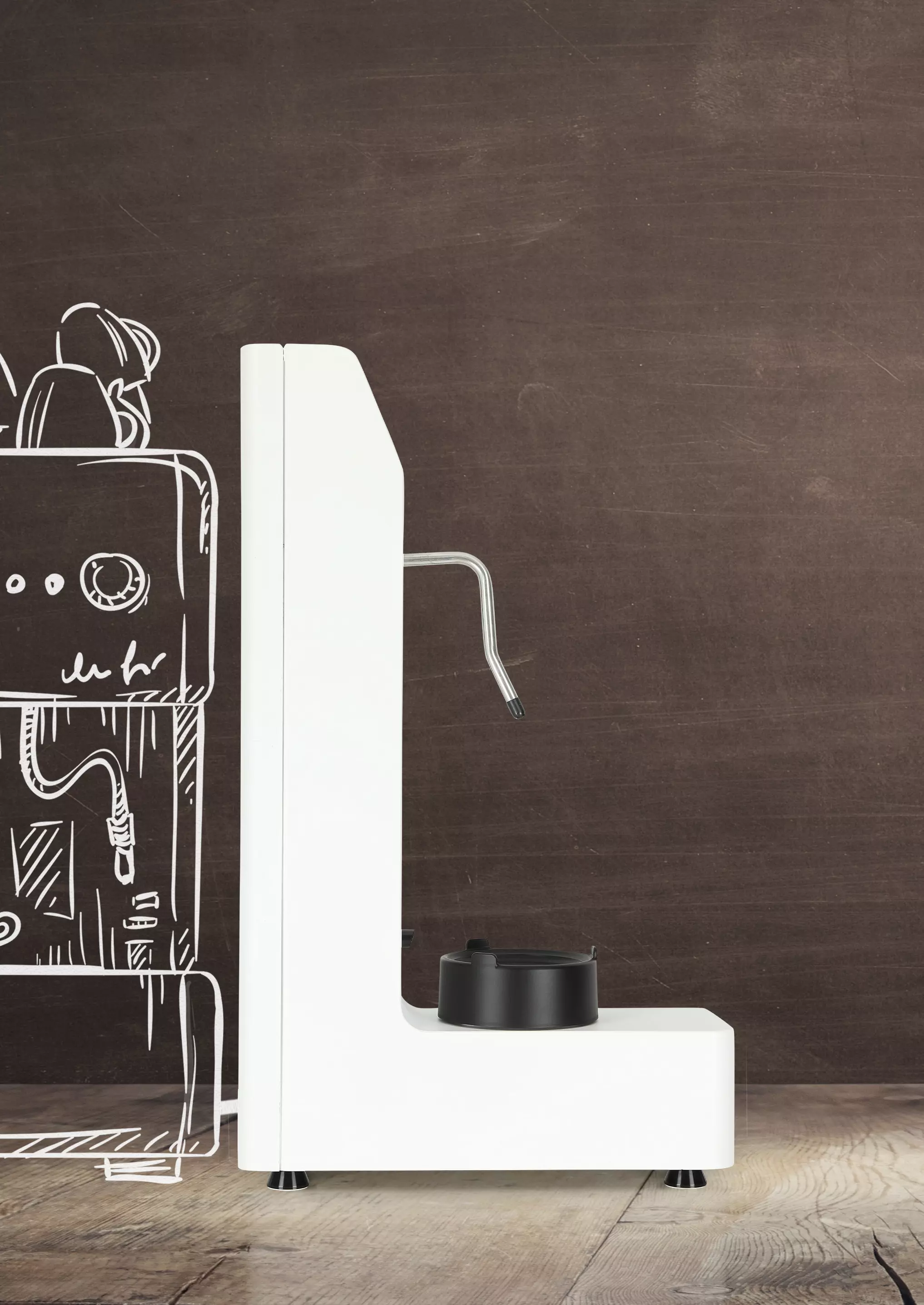 Napěňovač mléka Perfect Moose Greg bílý | Lázeňská káva